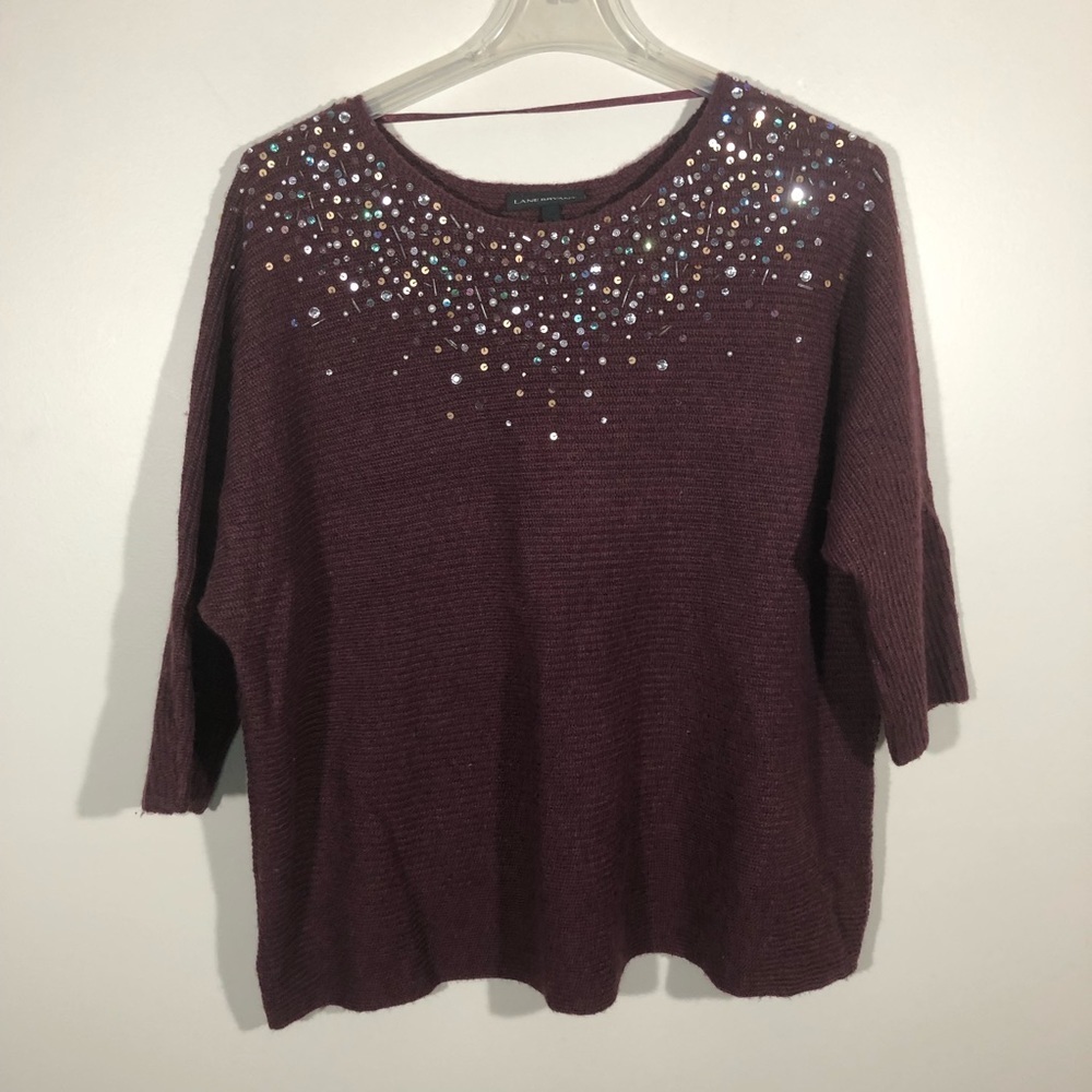 Lane Bryant Sweater with Embellishments SZ 22/24
